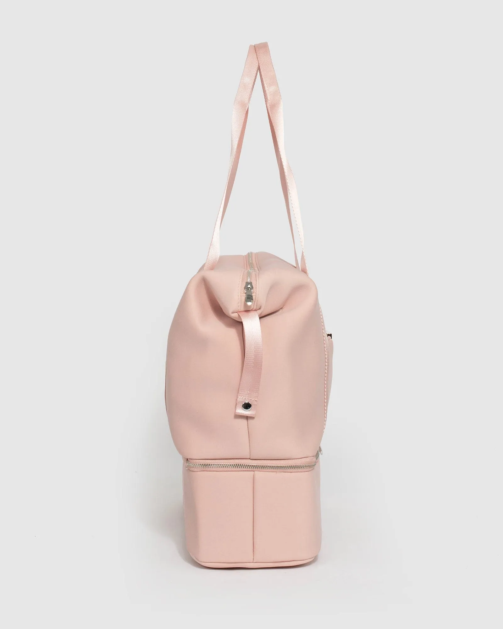 Pink Chrissy Pouch Gym Bag