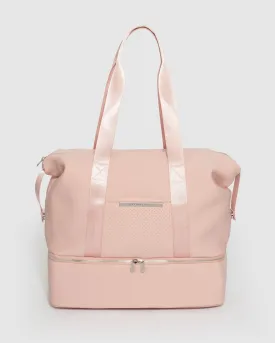 Pink Chrissy Pouch Gym Bag