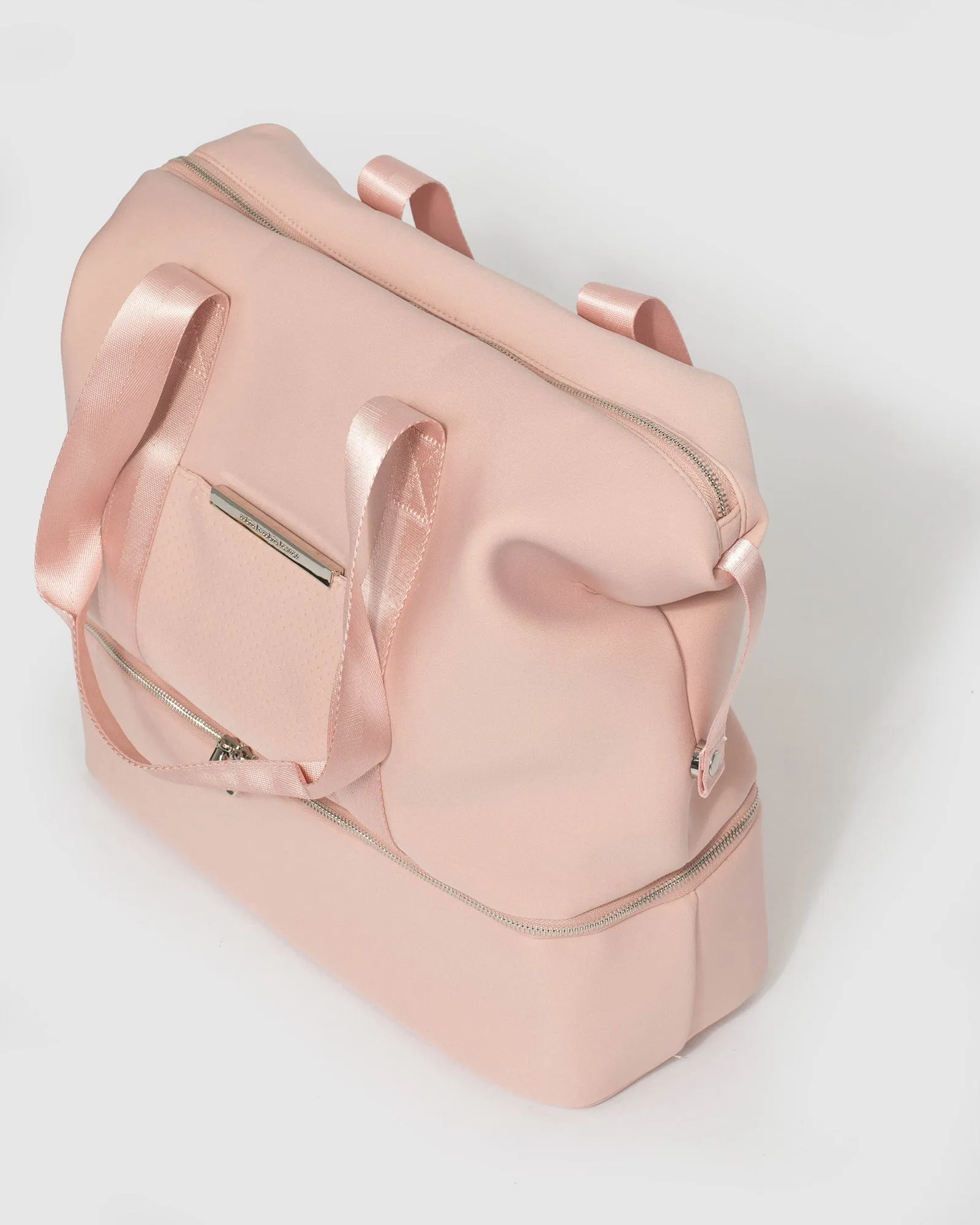 Pink Chrissy Pouch Gym Bag