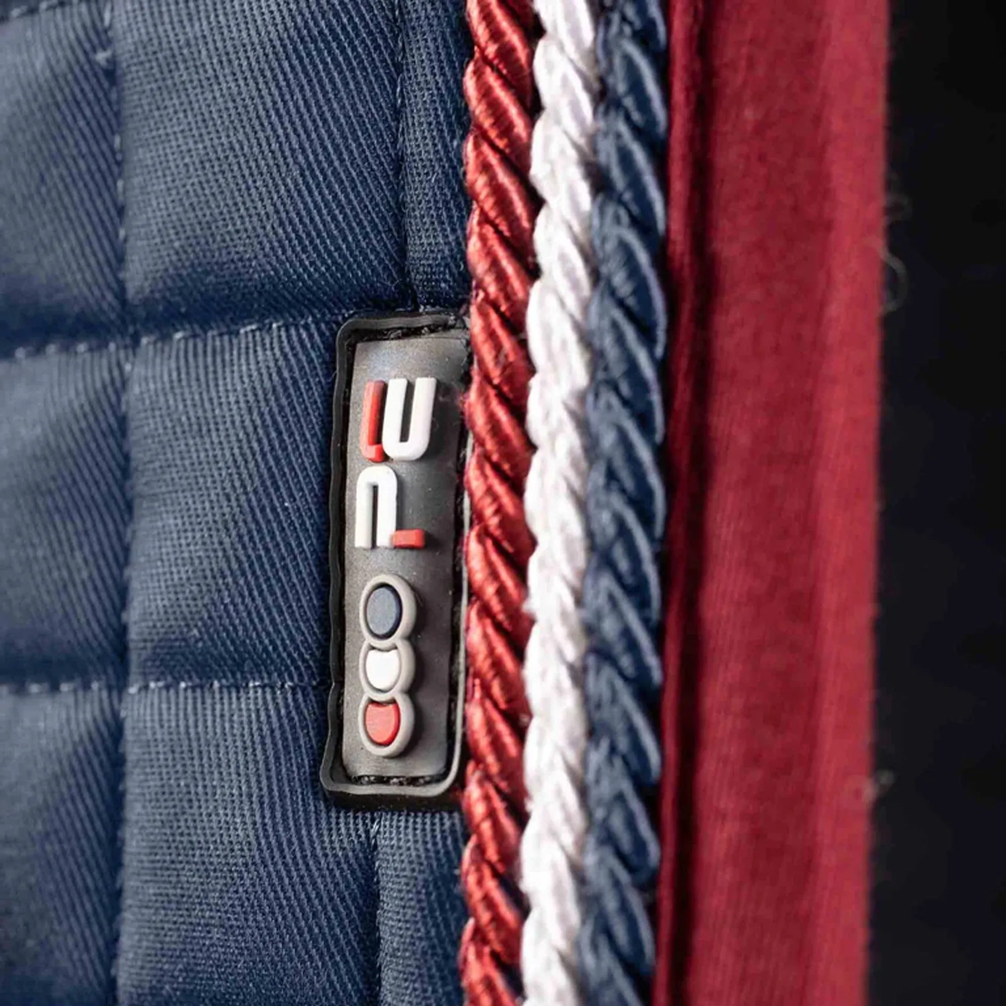 Premier Equine Close Contact European Gp/Jump Saddle Pad - Navy