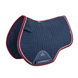 Premier Equine Close Contact European Gp/Jump Saddle Pad - Navy