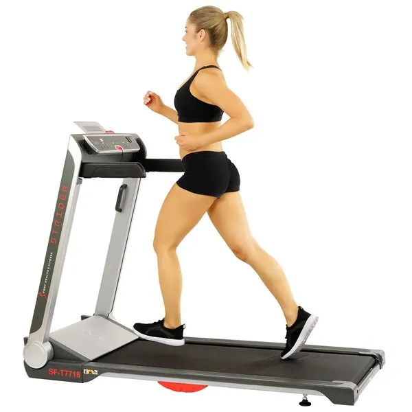 Pro Treadmill Wide Flat Folding and Low Deck