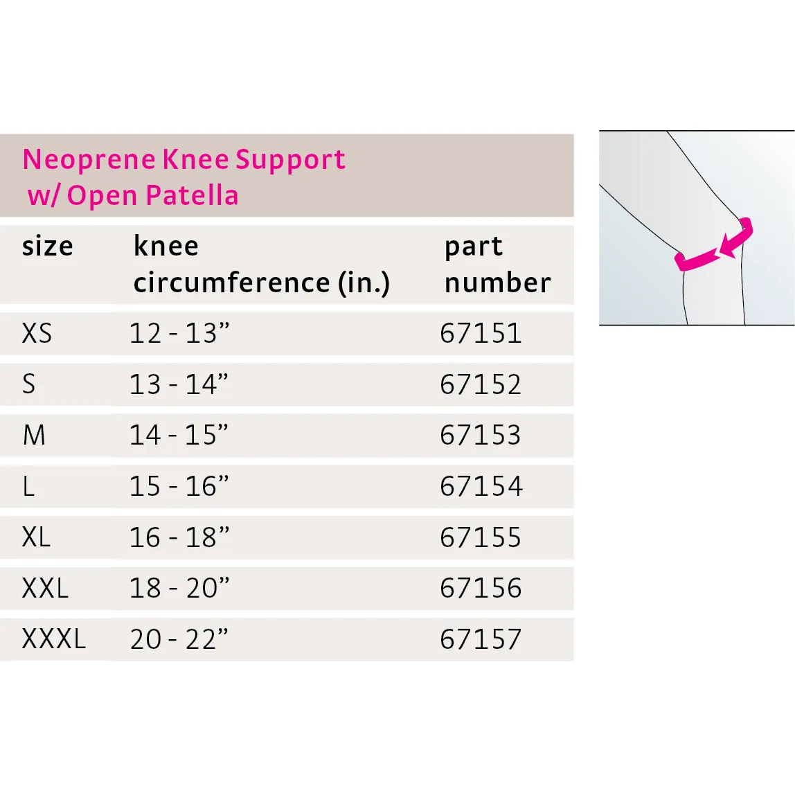 Protect.Neoprene Knee Support