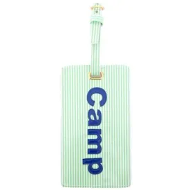 "Camp" Luggage Tag