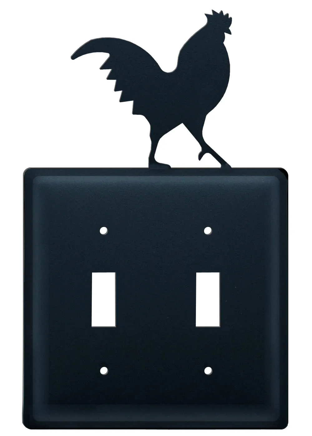 Rooster Double Switch Cover