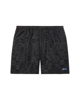 Running Check Shorts