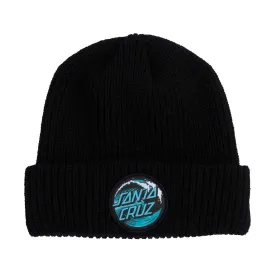 Santa Cruz Wave Dot Beanie - Black