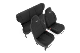 Seat Covers - Non Detach Headrest FR & RR - Jeep Cherokee XJ (97-01)