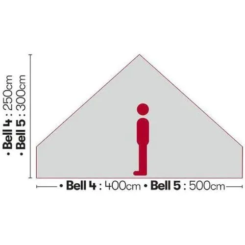 Signature 5m Classic Bell Tent (6 Berth)