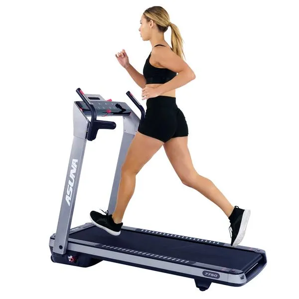 Spaceflex Running Treadmill with Foldable Wide Deck