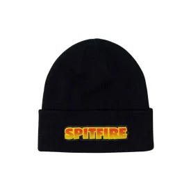 Spitfire Lil Beatdown Cuff Beanie - Black