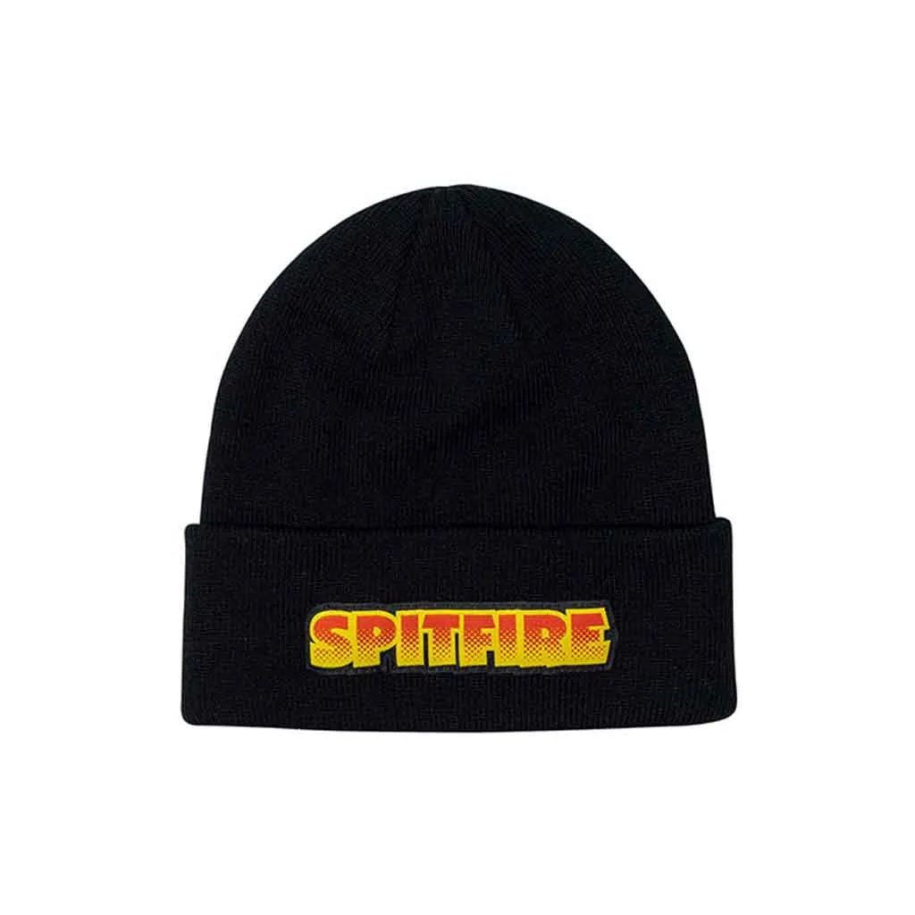 Spitfire Lil Beatdown Cuff Beanie - Black