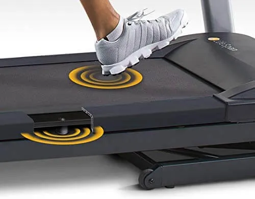 Strength Master Life Span TR4000 220 V 3.25 HP Updated Motorized Treadmill, Black