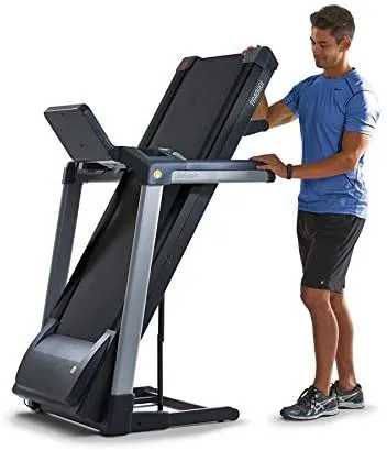 Strength Master Life Span TR4000 220 V 3.25 HP Updated Motorized Treadmill, Black