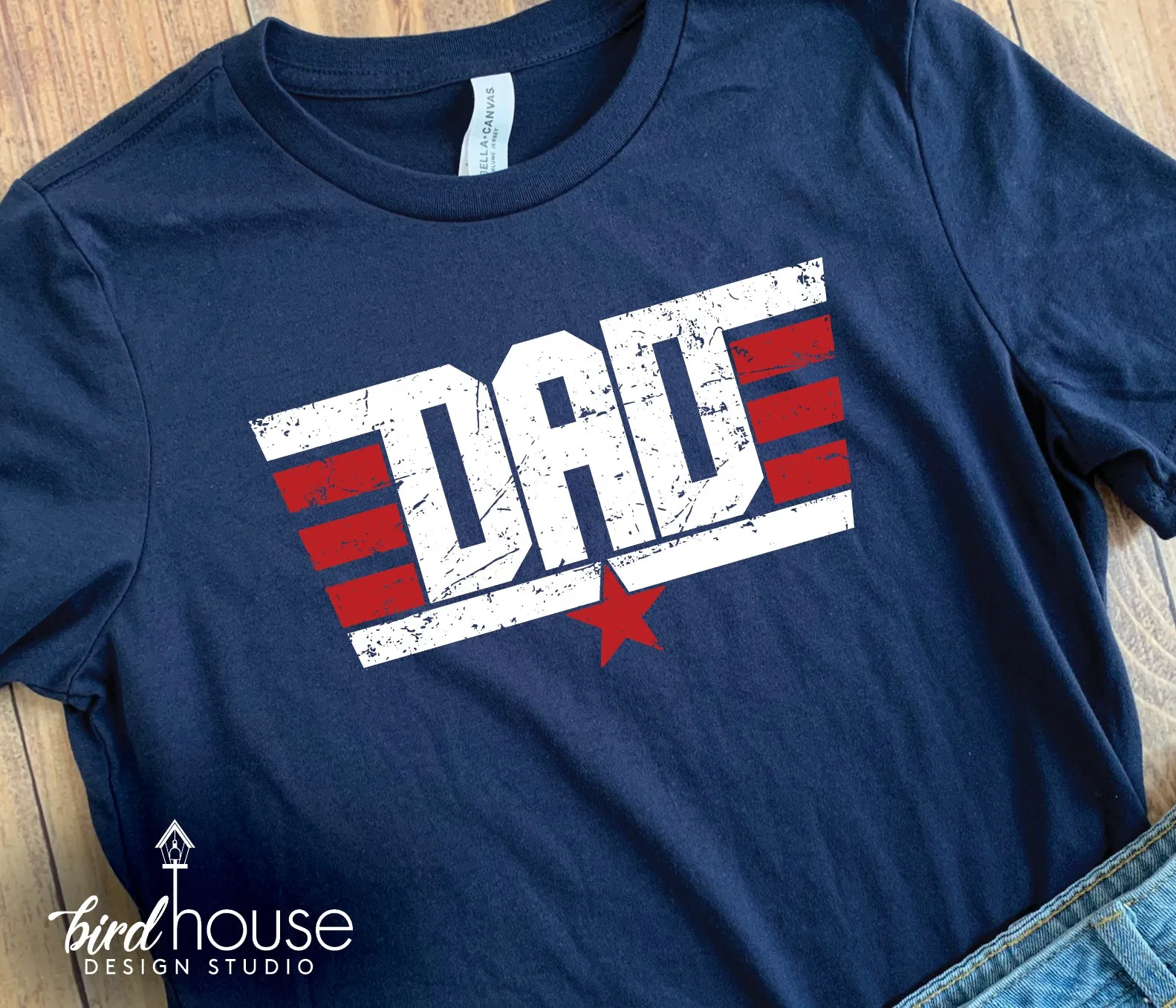 Top Dad Shirt, Personalized with Any Name