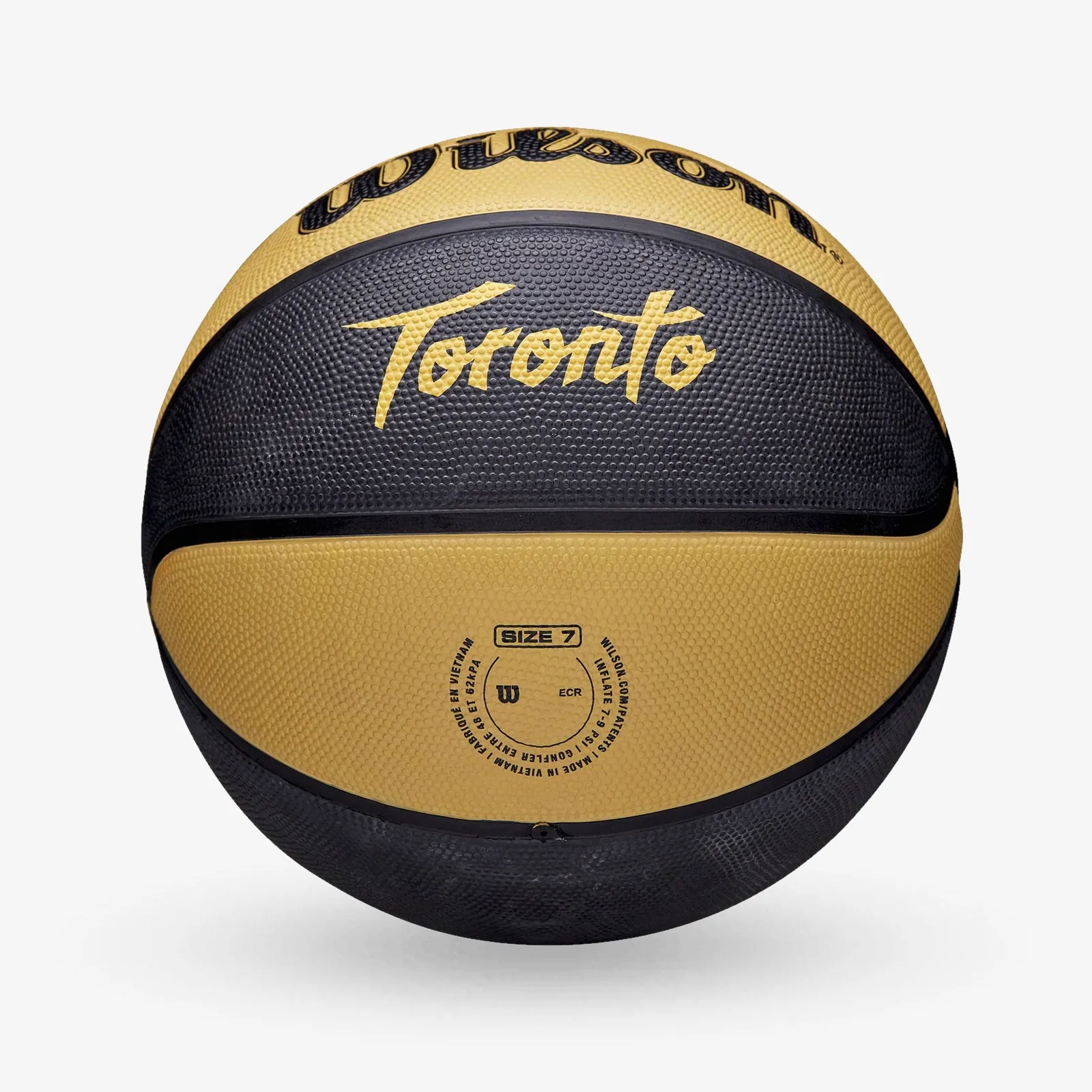 Toronto Raptors City Edition Mixtape NBA Basketball - Size 7
