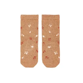 Toshi Organic Knee Jacquard Socks - Maple Leaves