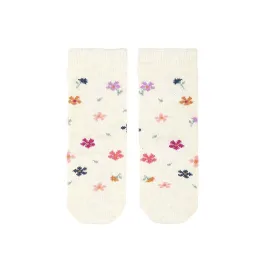 Toshi Organic Knee Jacquard Socks - Wild Flowers