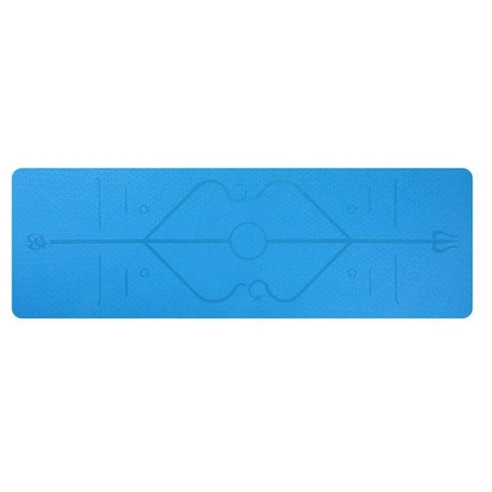 TPE Yoga Mat With Position Lines