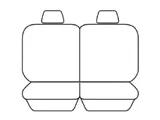 Velour Seat Covers Suits Citroen C4 Grand Picasso Seduction 7/2013-1/2014 3 Rows