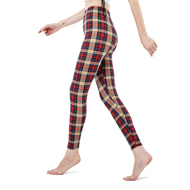 VISNXGI New Fashion 2021 Camouflage Printing Elasticity Leggings Camouflage Fitness Pant Legins Casual Milk Legging For Women