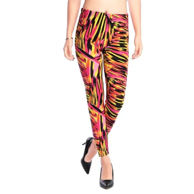 VISNXGI New Fashion 2021 Camouflage Printing Elasticity Leggings Camouflage Fitness Pant Legins Casual Milk Legging For Women