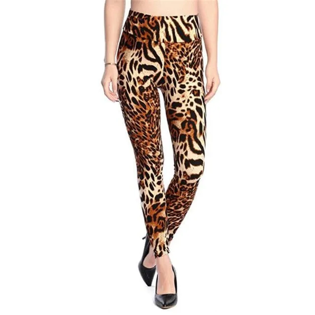 VISNXGI New Fashion 2021 Camouflage Printing Elasticity Leggings Camouflage Fitness Pant Legins Casual Milk Legging For Women