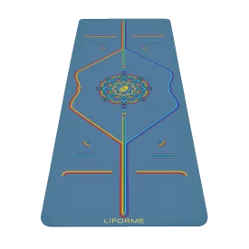 VNP Liforme Rainbow Yoga Mat Blue Sky - Factory Second