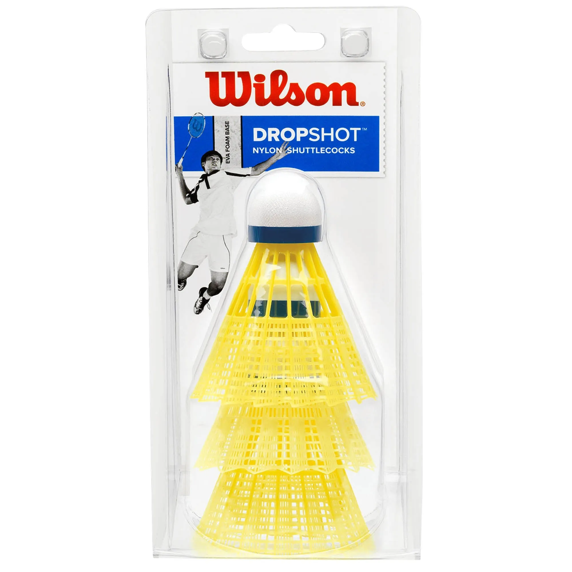 Wilson Dropshot Shuttlecocks -  Pack of 3