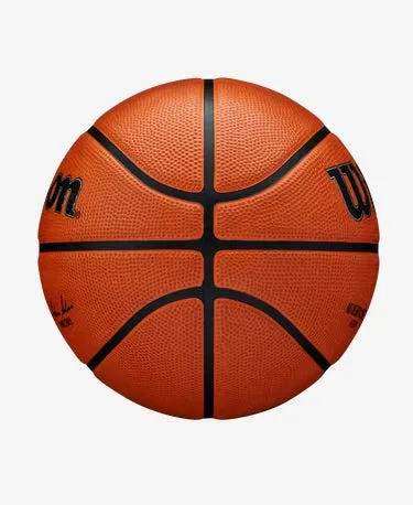 Wilson NBA Authentic Series Outdoor Basketball, Size 7 (Brown)