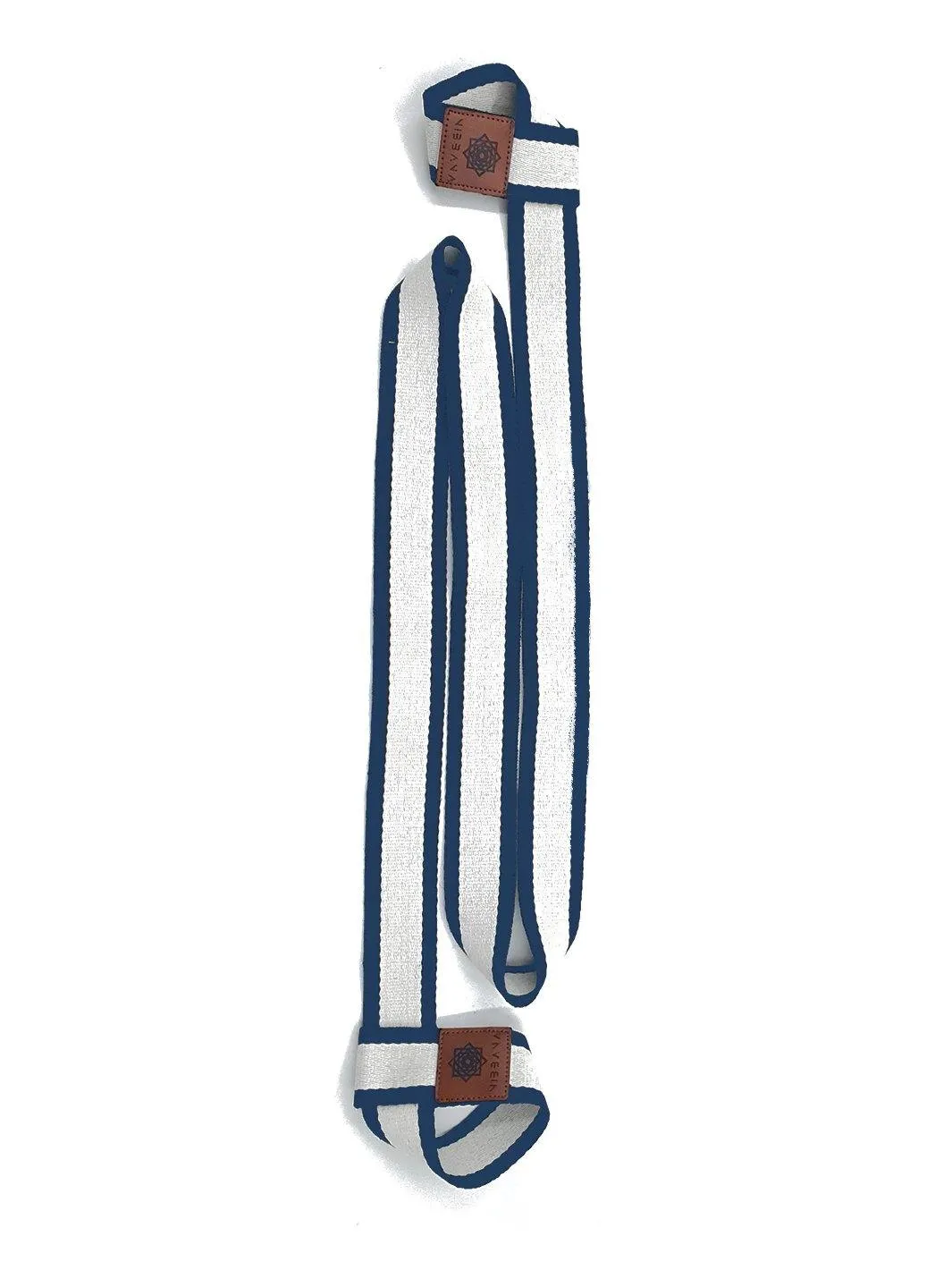 Yoga Mat Carry Strap Blue White