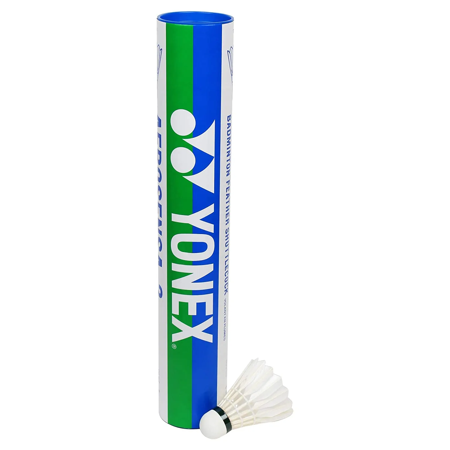 YONEX Aerosena AS2 Feather Shuttlecock (AS 2, White)