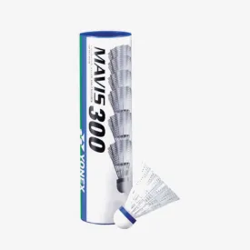 Yonex Mavis 300 / White/ Medium Speed / Nylon Shuttlecocks